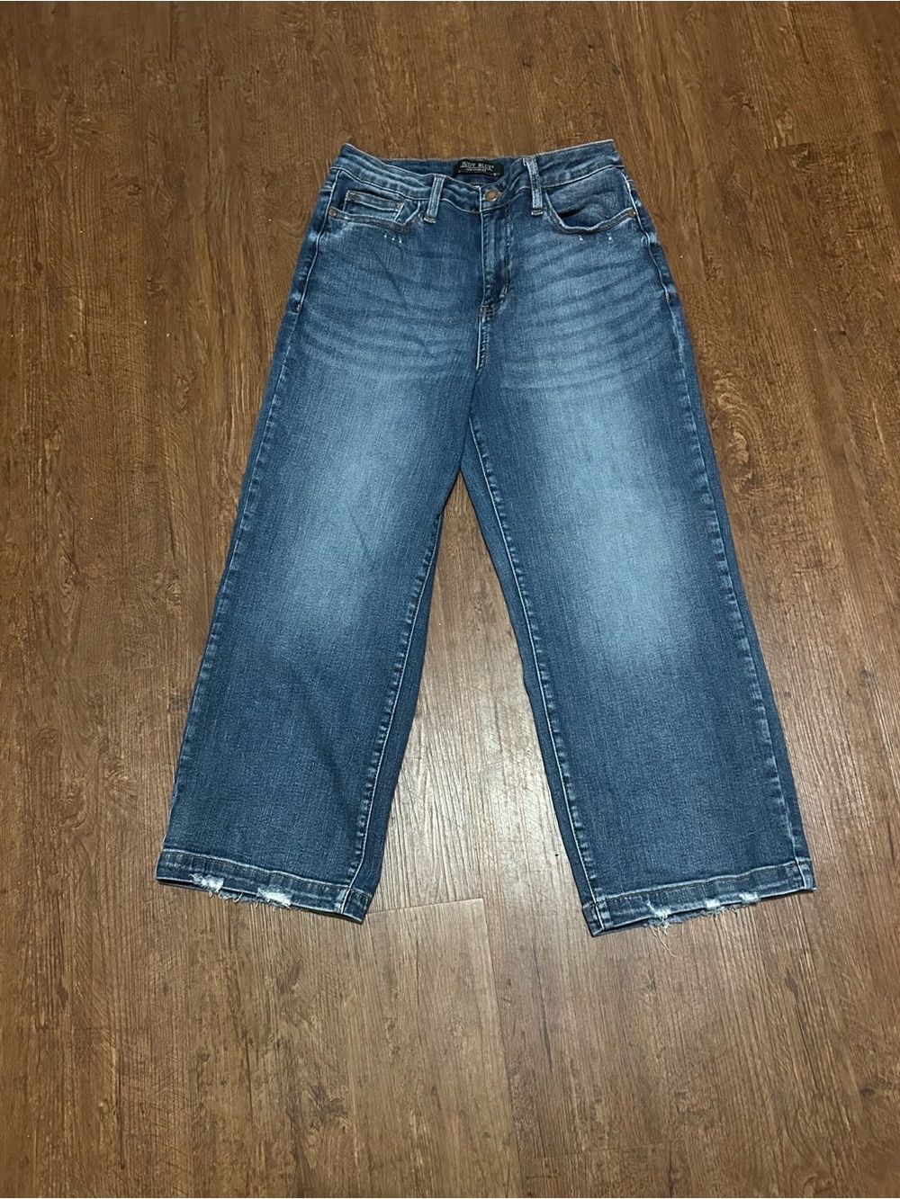 Judy Blue Medium Wash wide Leg Jeans